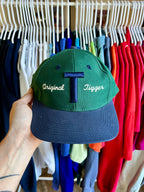 519 -Green & Navy Embroidered Original Tigger Hat