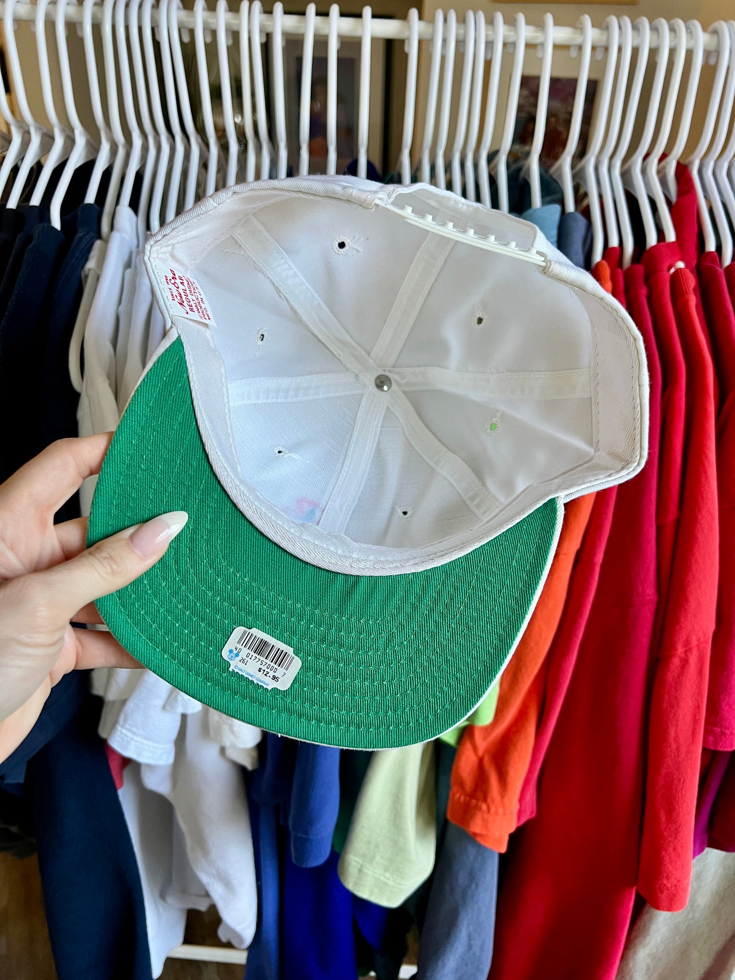 522 -White Embroidered WDW 20 Magical Years Hat