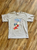 1071 -Grey Sorcerer Mickey Magic WDW Logo Shirt - M