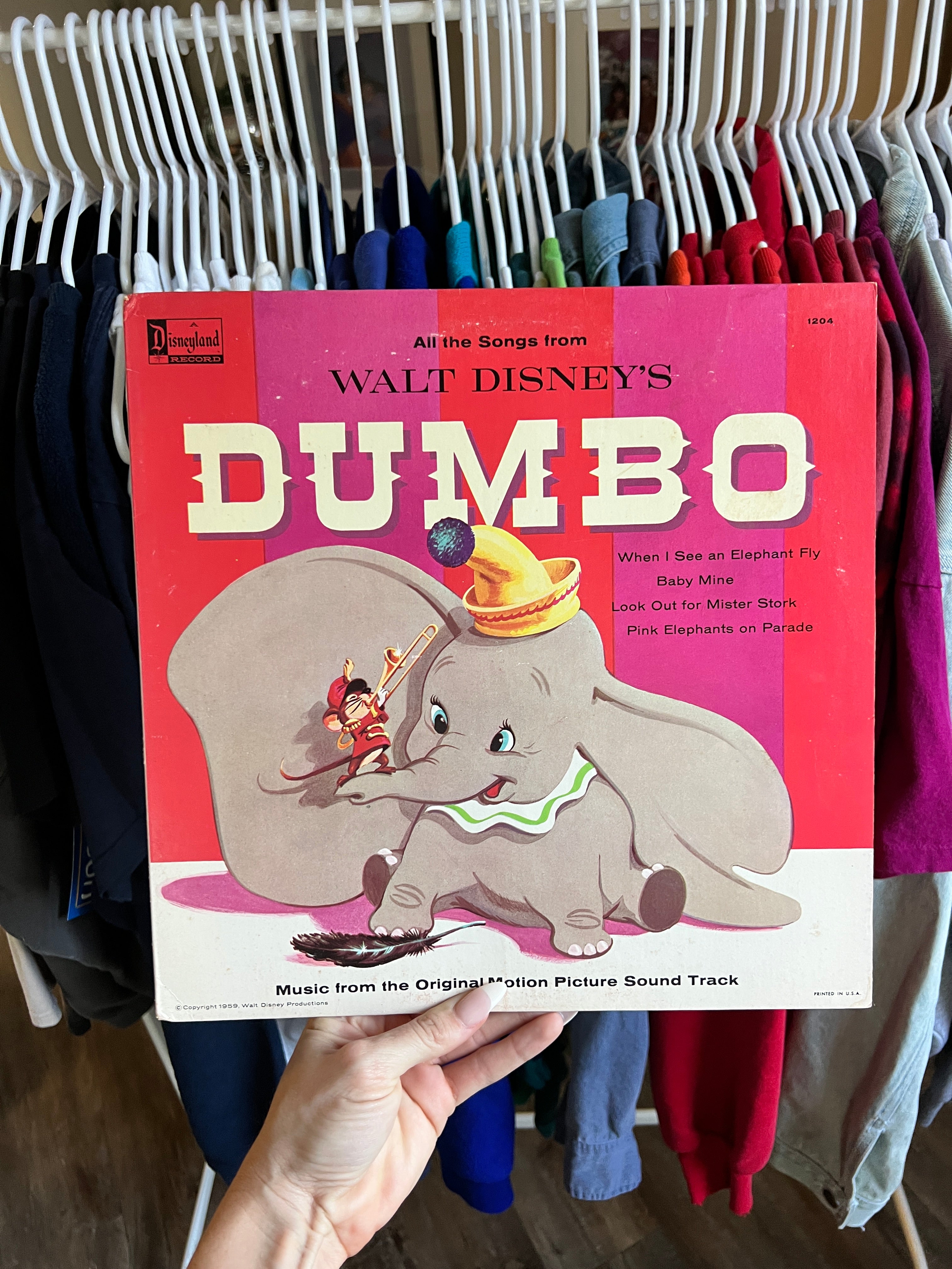 531 -Dumbo Storybook Record