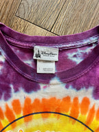 1088 -Purple Tie-Dye Figment Lightbulb Shirt - L