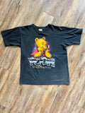 1061 -Black Streetwear WTP Pooh Shirt - L