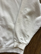 1091 -White Embroidered Coronado Springs Crewneck - XL