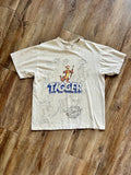 1060 -Grey Sketch Tigger Certified Character Shirt - L