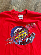 1111 -Red Rockn' Roller Coaster MGM Studios Shirt - XL