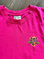 1115 -Hot Pink It's Better To Look Good Villains Photo Back Hit Shirt - XL