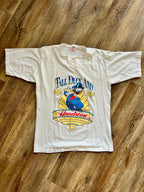1117 -White Tall Duck & Handsome Disney Wear Shirt - L