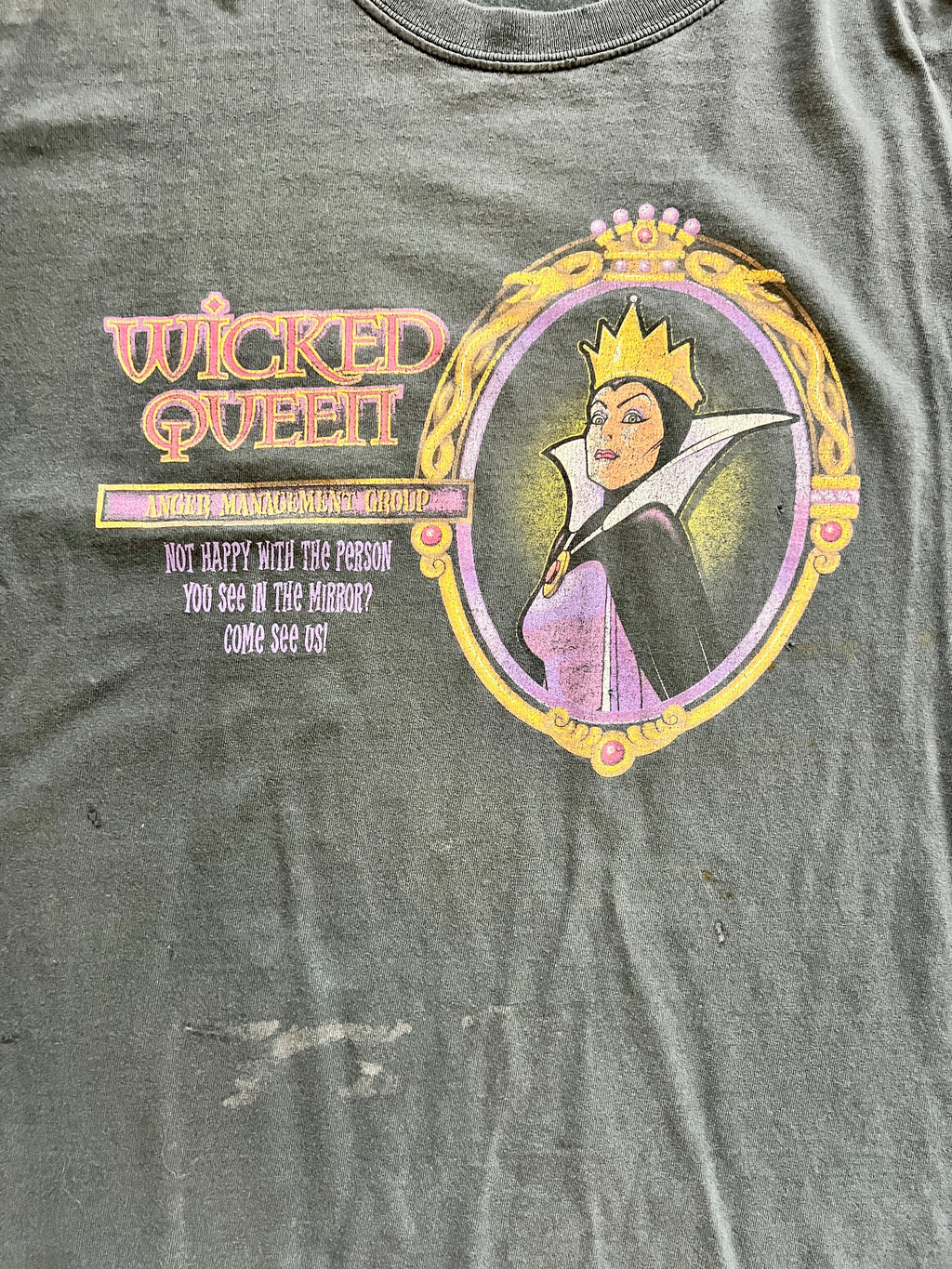 1122 -Black Wicked Queen Magic Mirror Shirt - XL