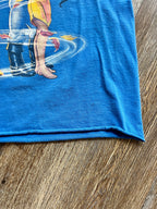 1124 -Blue Pocahontas & John Smith Leaves Shirt - M