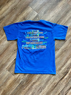 1388 - Blue Space Mountain Character Tee - M