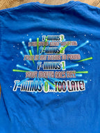 1388 - Blue Space Mountain Character Tee - M