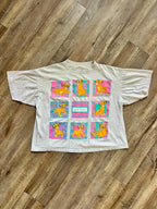 1391 - Grey The Lion King Block Crop Shirt - NT / XL