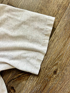 1392 - Heather Grey Classic Sitting Mickey Front & Back Hit Tee - NT / XL