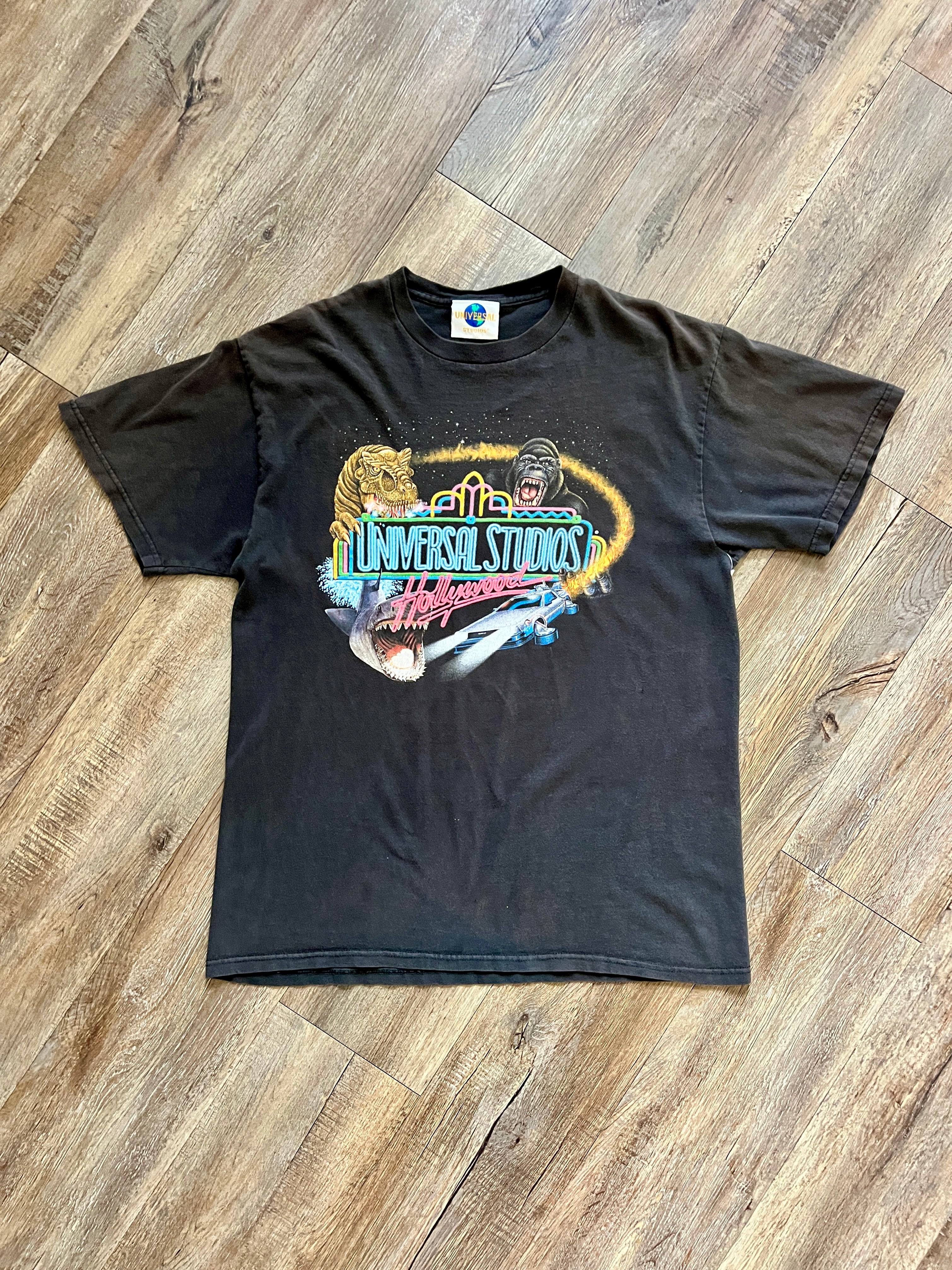 1395 - Black Universal Studios Hollywood Tee - NT / L
