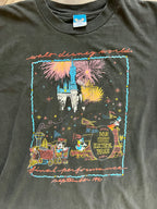 1396 - Black 1991 WDW Main Street Electrical Parade Final Performance Tee - OSFA