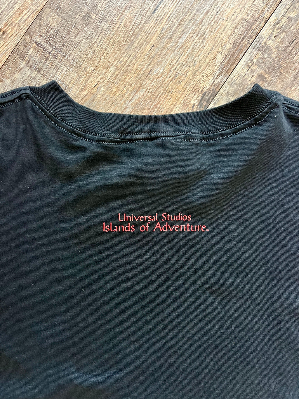 1399 - Black Universal IOA Where There's Smoke There's Fire Tee - L