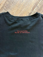 1399 - Black Universal IOA Where There's Smoke There's Fire Tee - L