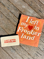 I Left My Heart In Frontierland Canvas Zip-Top Bag