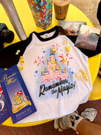 Remember The Magic Baby Raglan Crop