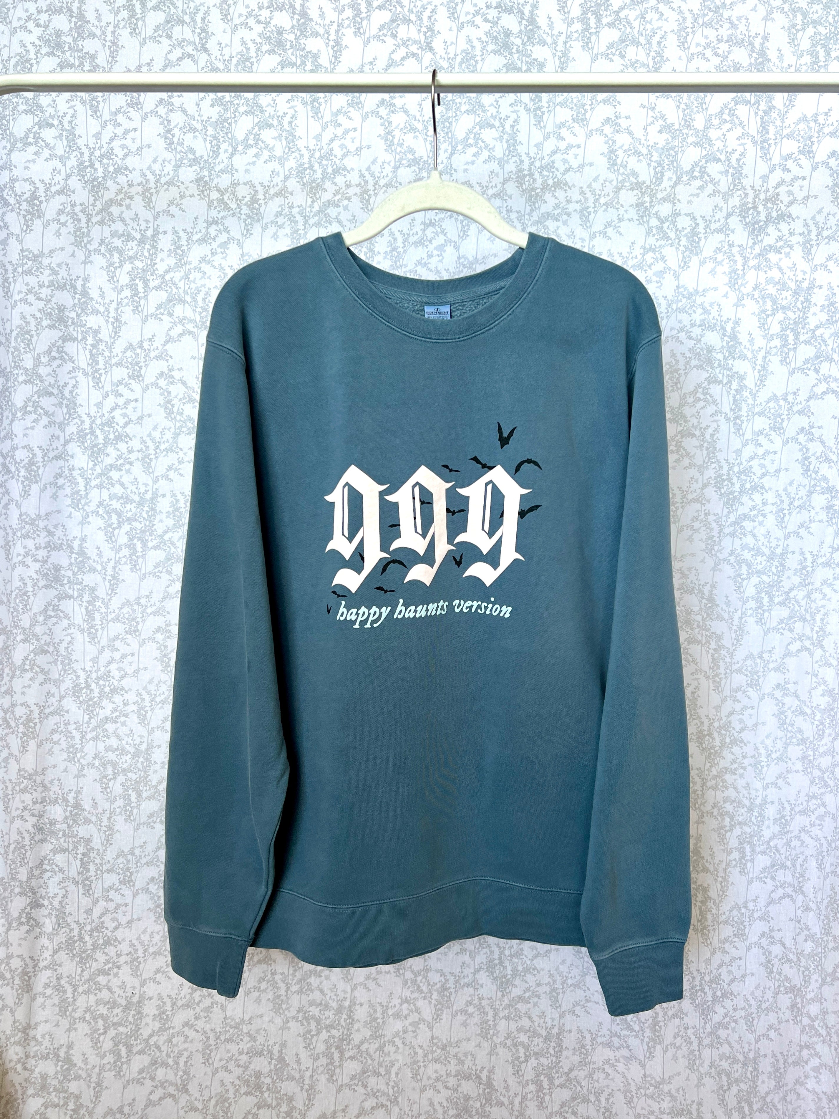 999 Happy Haunts Version Crewneck BOOBERRY