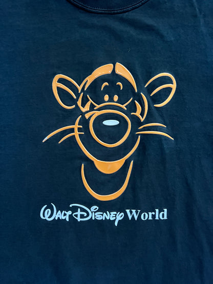 549 -Black & Orange Tigger WDW Logo Tee - XL