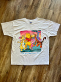 554 -White 100 Acre Wood Bounce Party Tee - OSFA