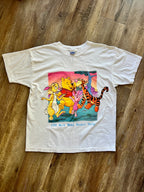 554 -White 100 Acre Wood Bounce Party Tee - OSFA