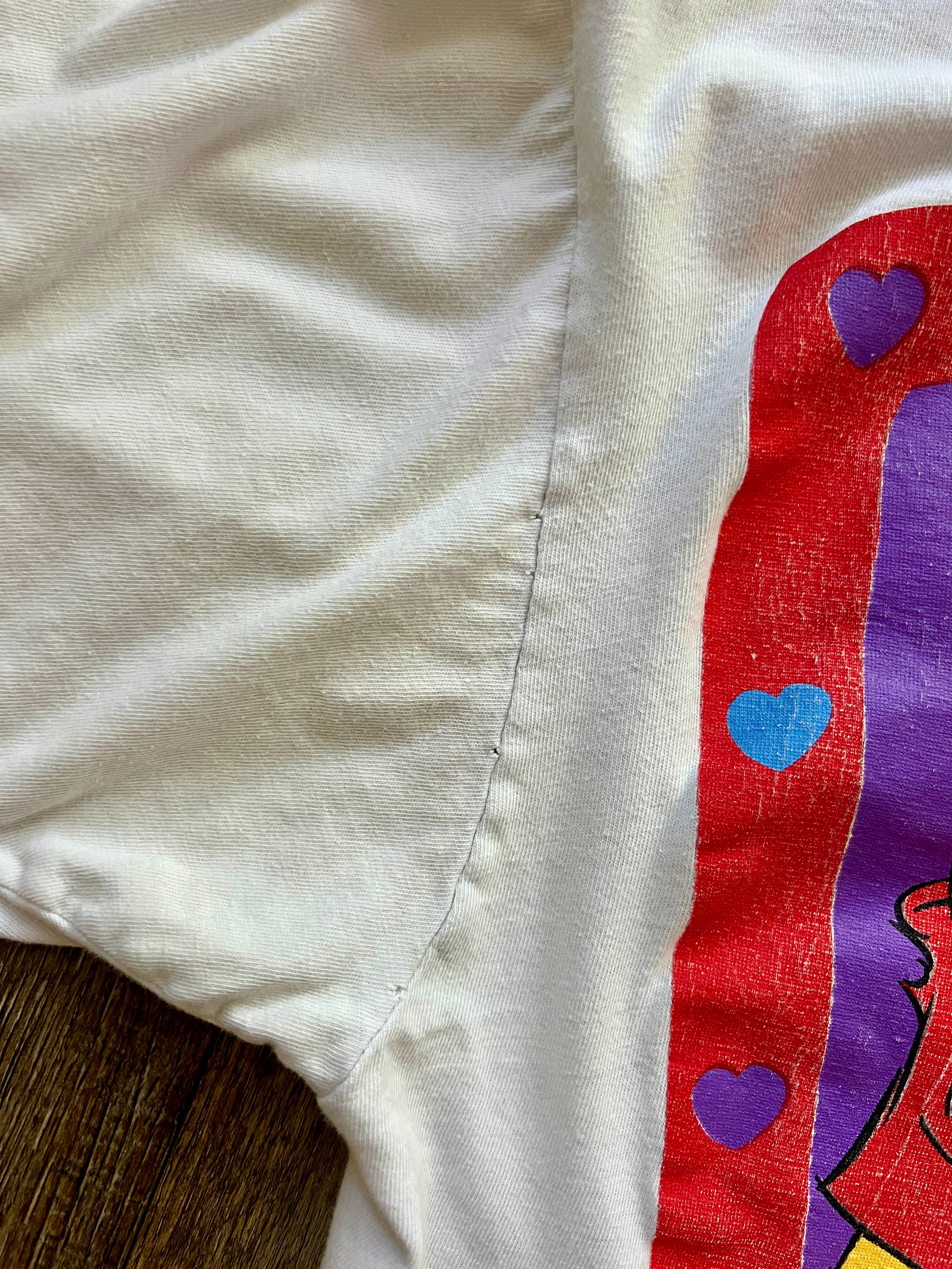 557 -White WTP, Kanga, & Roo Because I Love You! Tee - M