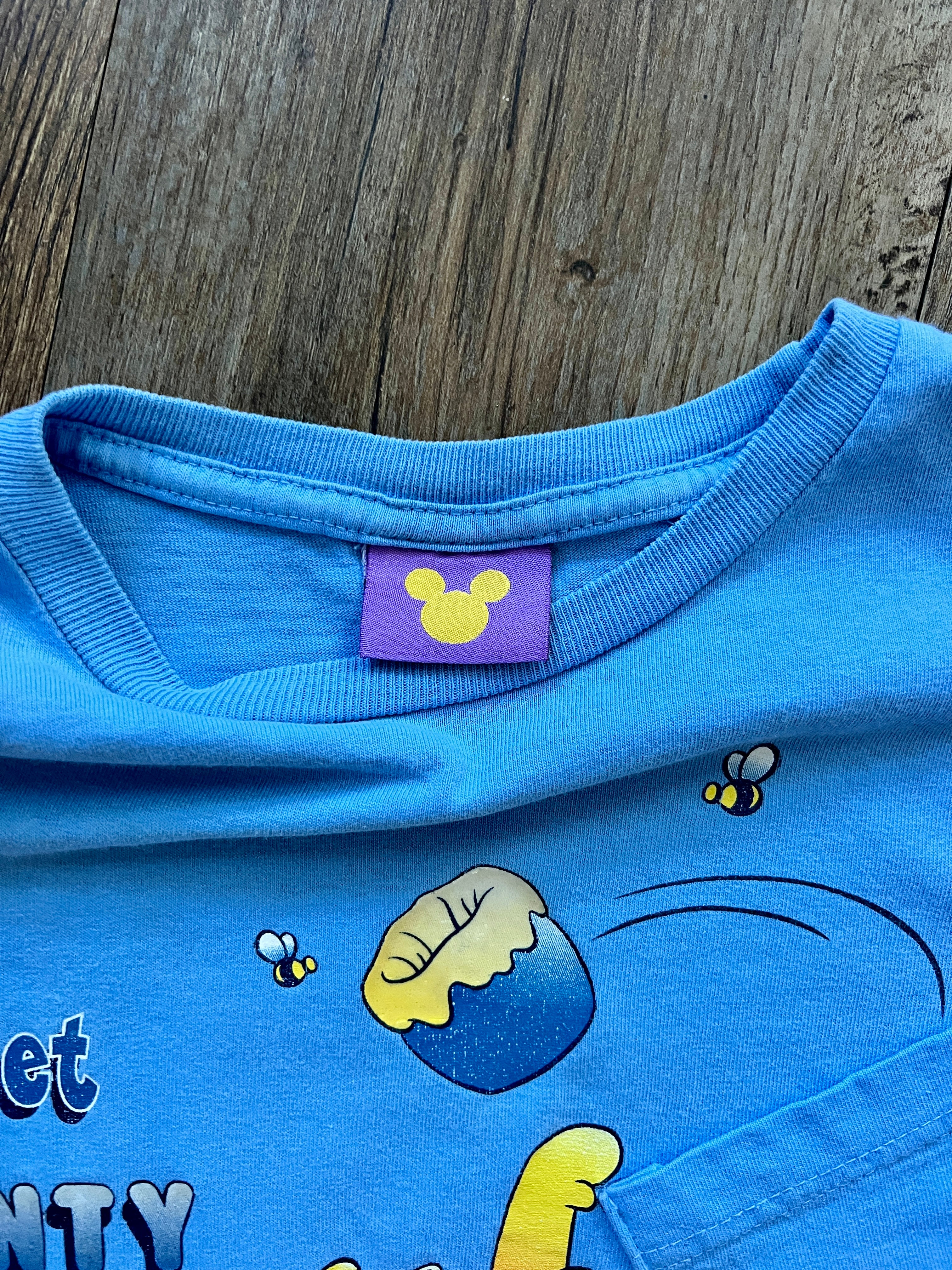 568 -Blue WTP I Get Plenty of Exercise Tilted Pocket Tee - S