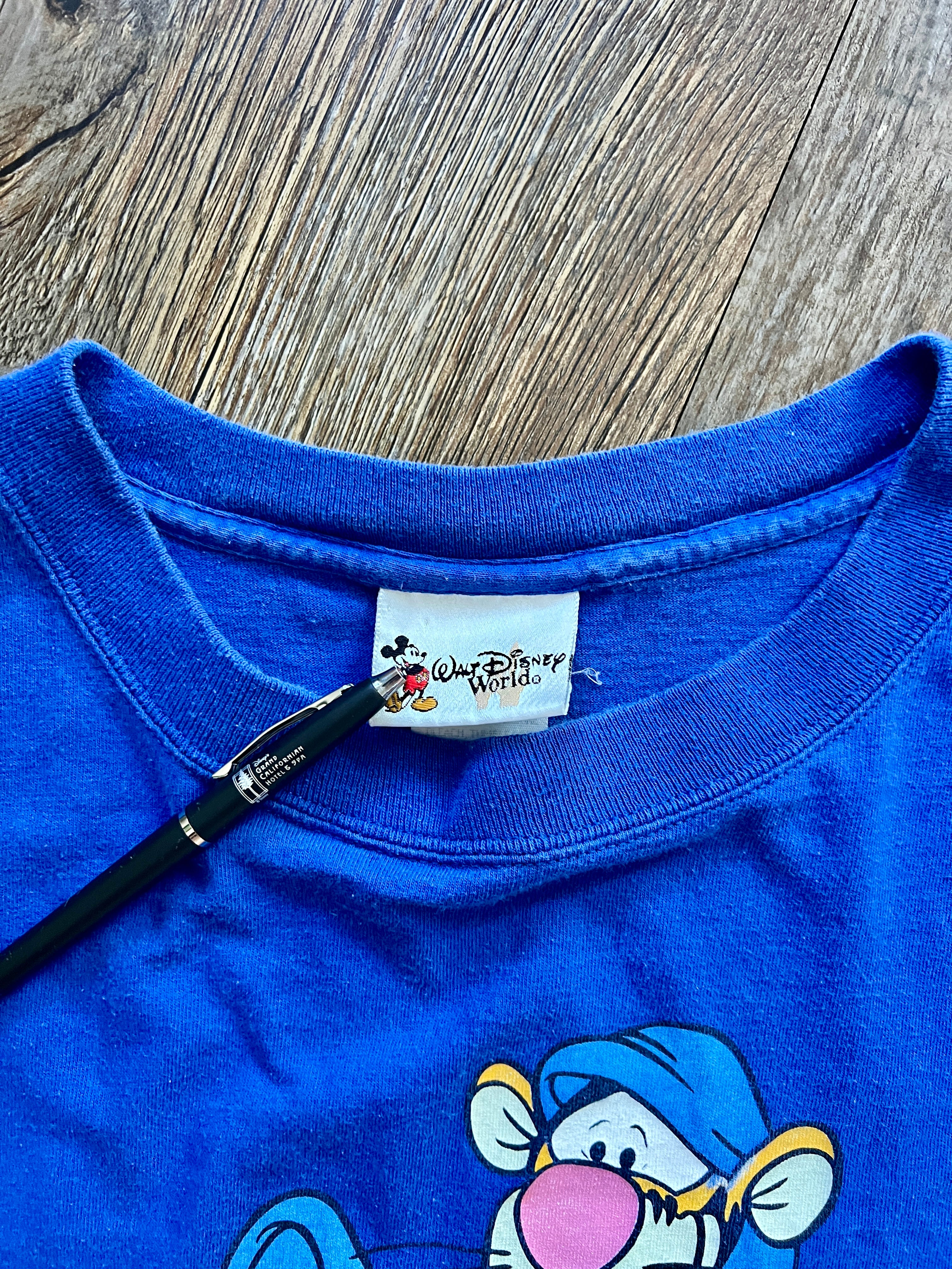 570 -Royal Blue Tigger Ready for Bed Sleep Shirt - OSFA