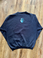 575 -Navy WTP in the Tree Reaching for Honey Crewneck - XL