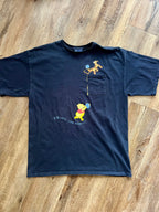 577 -Navy WTP & Tigger I'll Save You Honey! Pocket Tee - XL