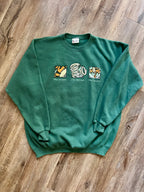 586 -Green The Stripes The Springs The Bounce The Tigger Crewneck - 2X