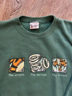 586 -Green The Stripes The Springs The Bounce The Tigger Crewneck - 2X