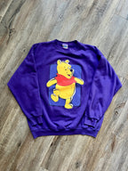 588 -Purple WTP Walking Box Crewneck - XL