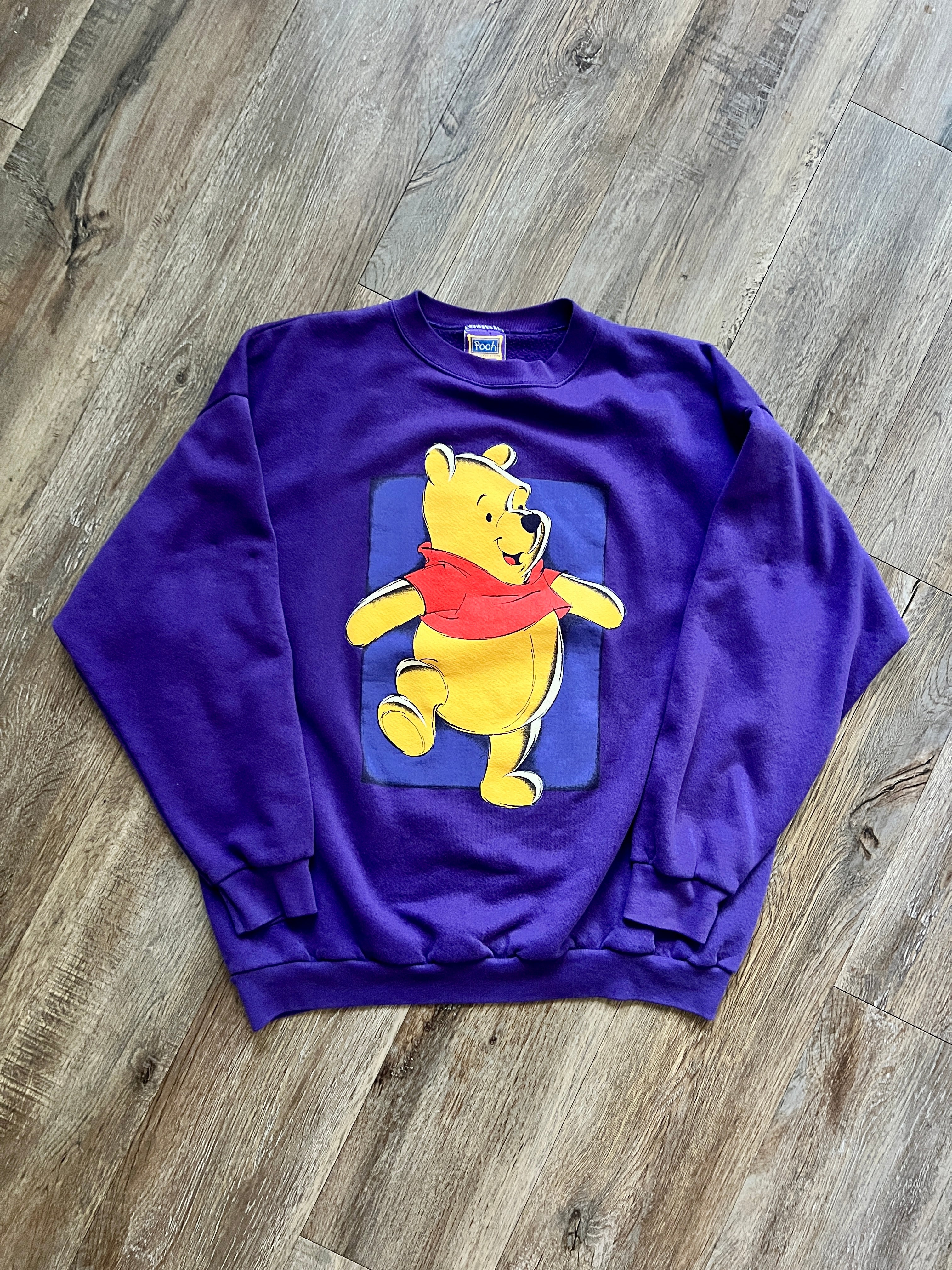 588 -Purple WTP Walking Box Crewneck - XL