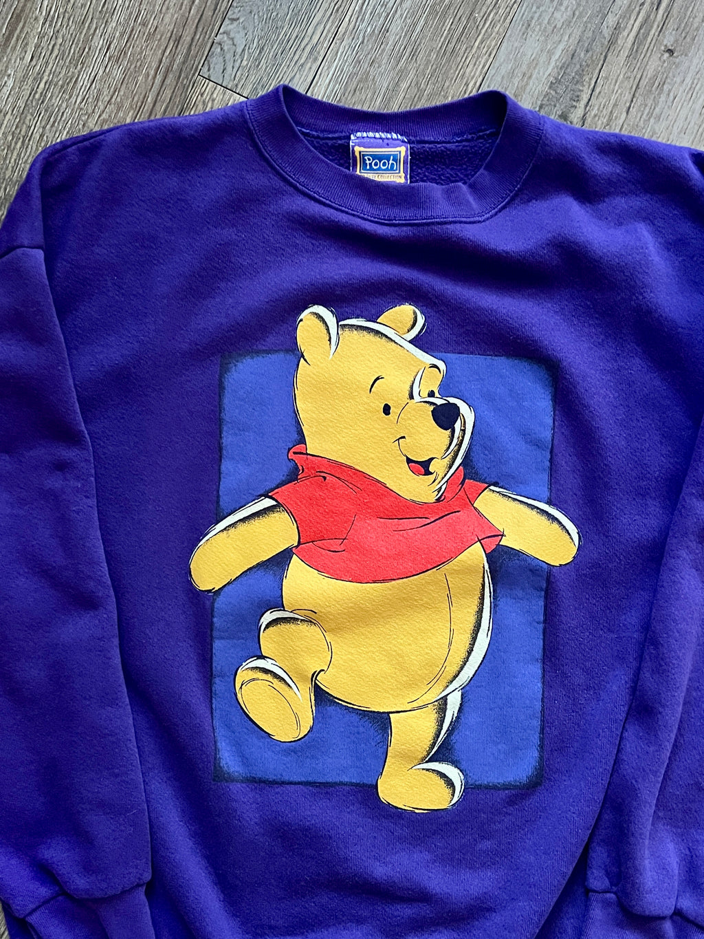 588 -Purple WTP Walking Box Crewneck - XL