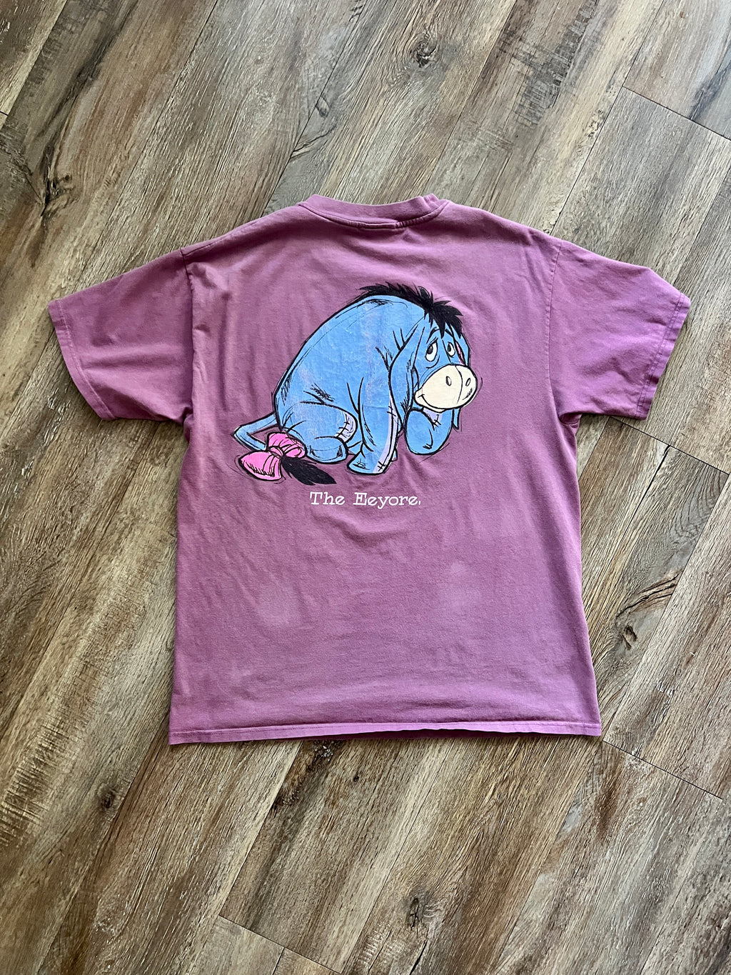 589 -Maroon The Tail The Droop The Cloud The Eeyore Tee - L