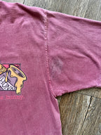 590 -Maroon The Bees The Tummy The Hunny The Pooh Bear Tee - L