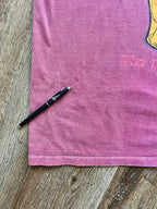 590 -Maroon The Bees The Tummy The Hunny The Pooh Bear Tee - L