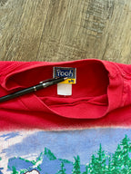 591 -Red WTP, Eeyore, Tigger Wintery Fun with Friends Sleep Shirt - OSFA