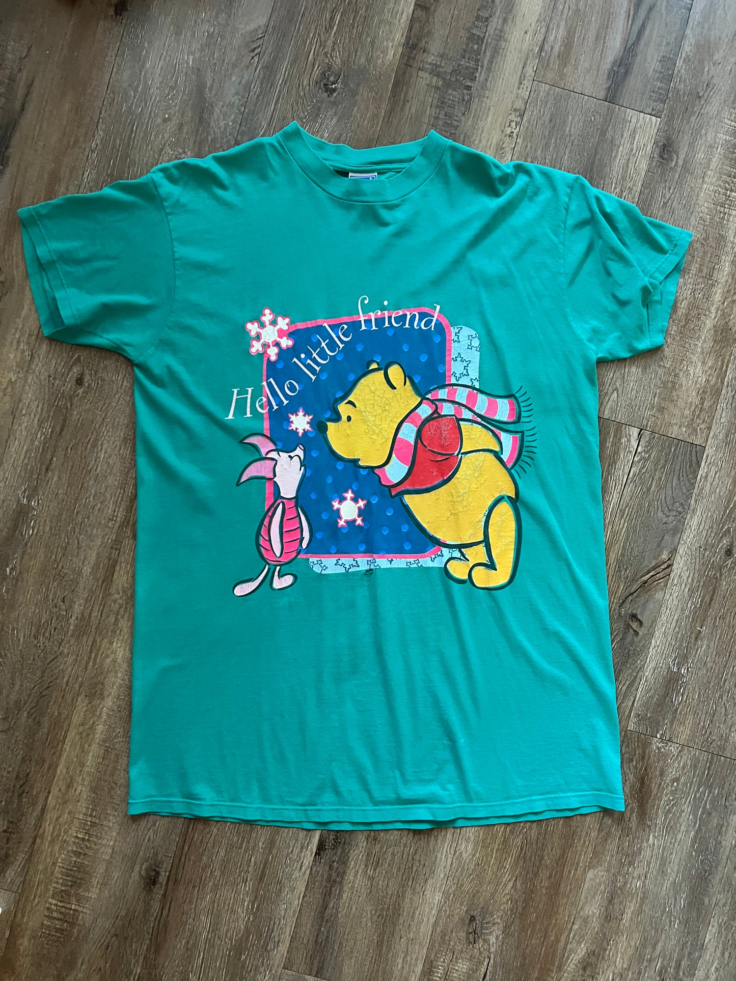 600 -Teal Hello Little Friend Sleep Shirt - OSFA