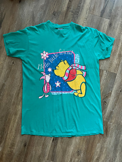 600 -Teal Hello Little Friend Sleep Shirt - OSFA