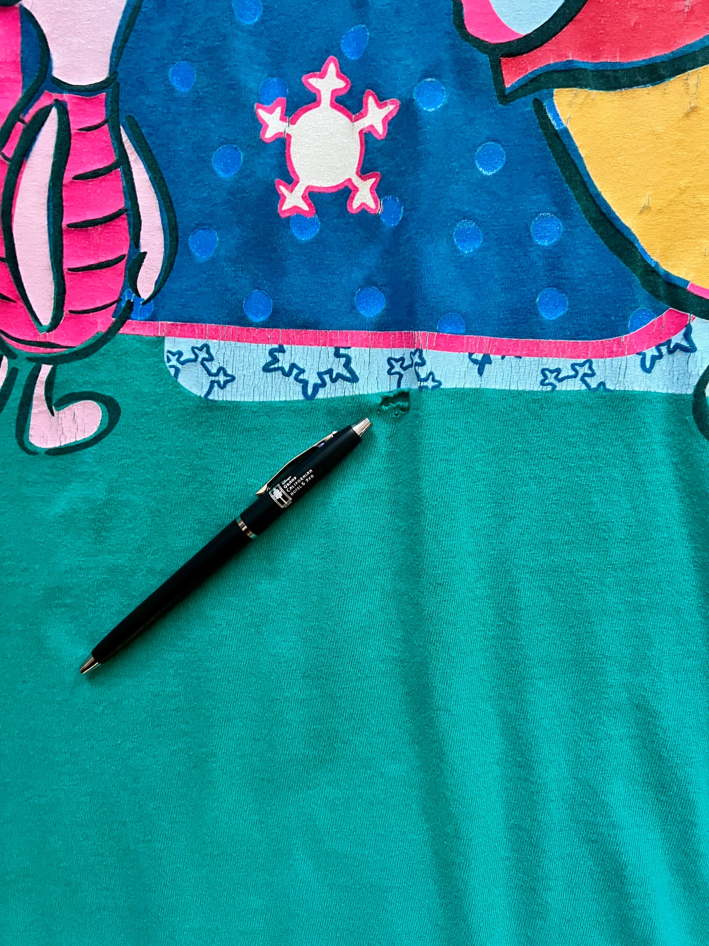 600 -Teal Hello Little Friend Sleep Shirt - OSFA