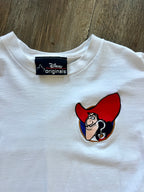 374 -White Embroidered Captain Hook Pocket Shirt - XL