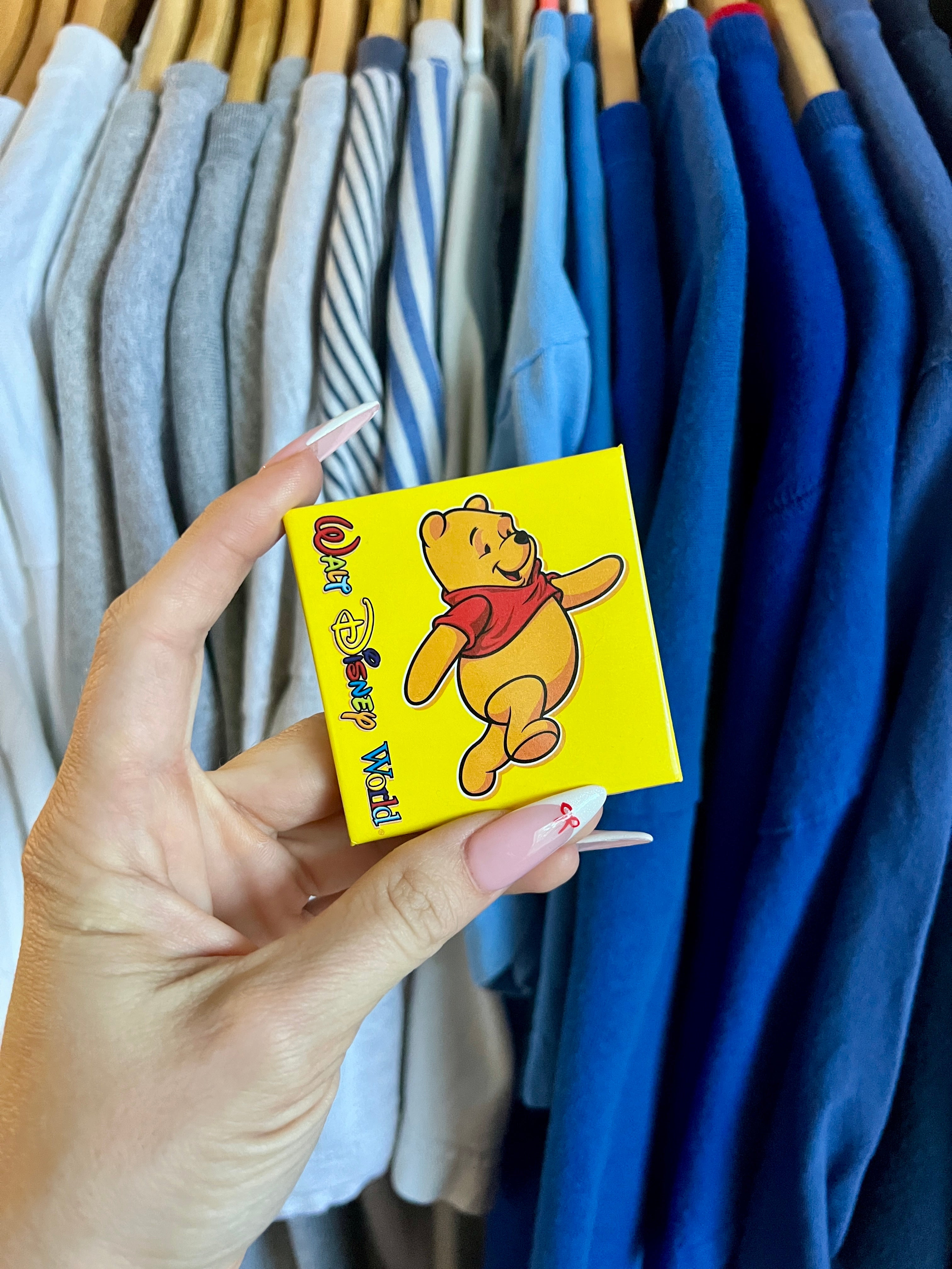 605 -Yellow WTP WDW Logo Square Button