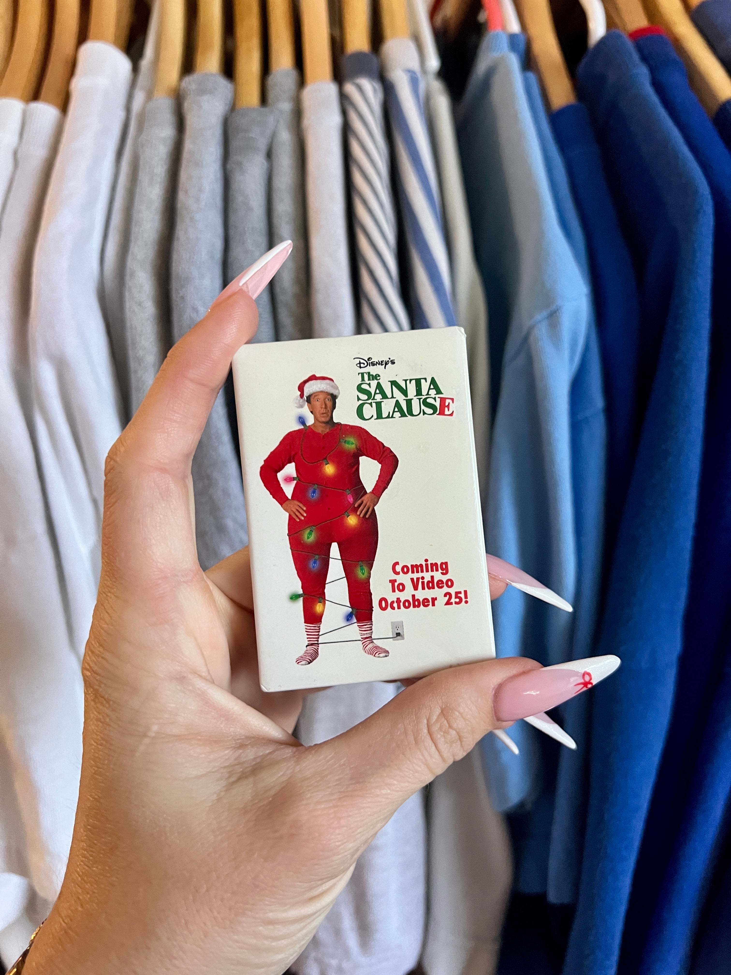 The Santa Clause Movie Button