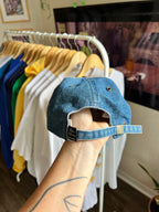 190 -Denim Mickey Suede Brim Hat