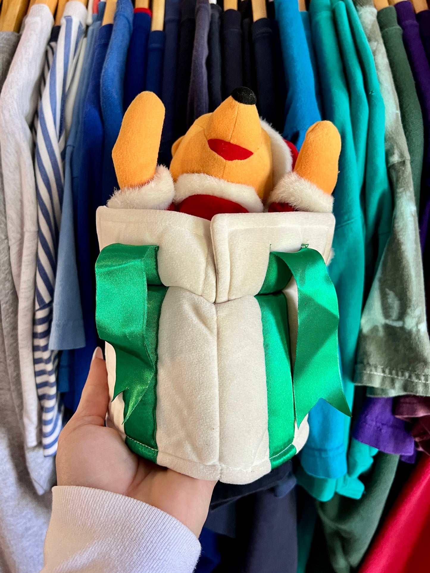 615 -Santa WTP Present Tree Topper