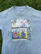 EPCOT Flower & Garden Recycled Tees - Blue Wild Flowers - XL